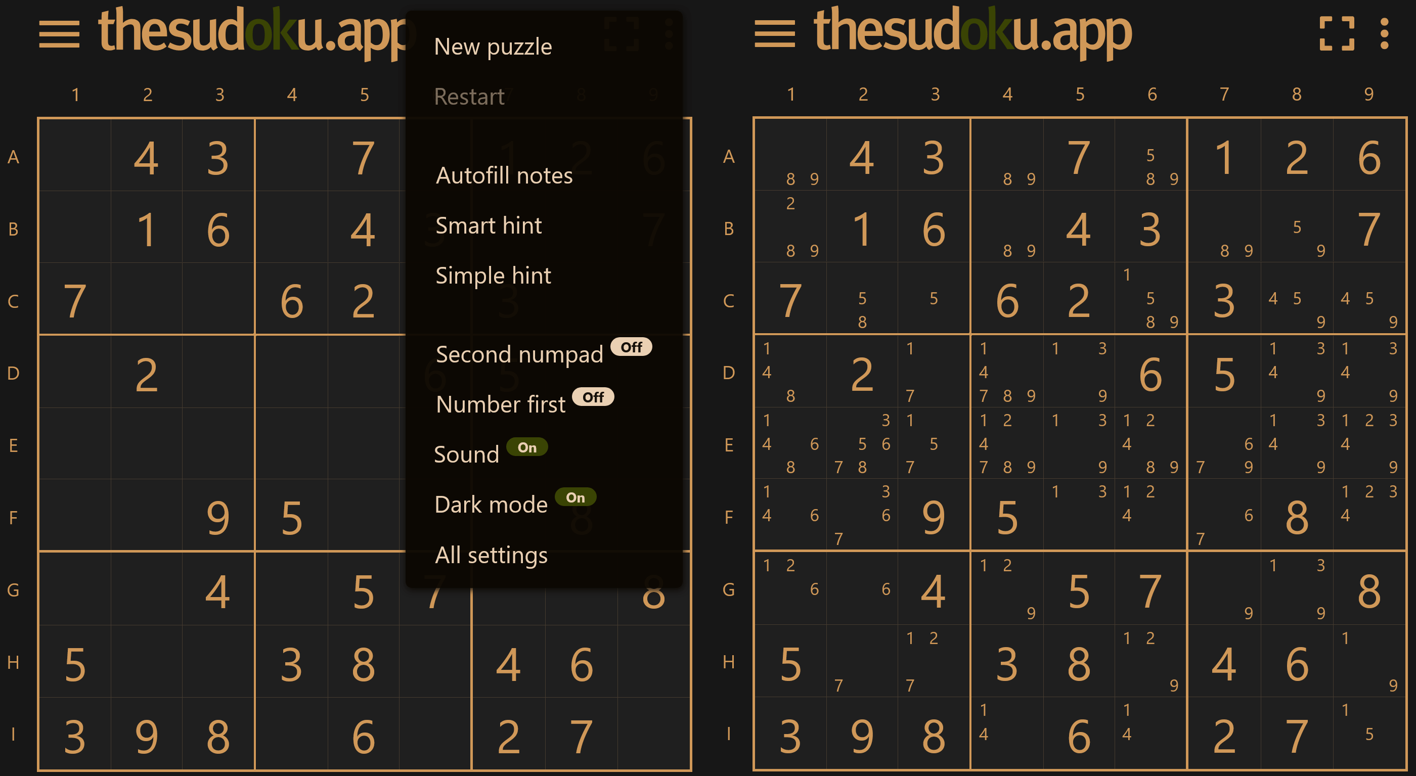 Easy Sudoku Puzzles Thesudoku app Easy Sudoku Puzzles Thesudoku app