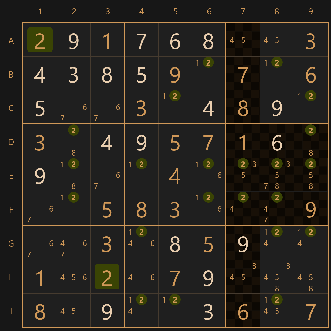 Intermediate Sudoku Solving Techniques Part 3: Solving from